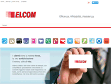 Tablet Screenshot of elcomsrl.info